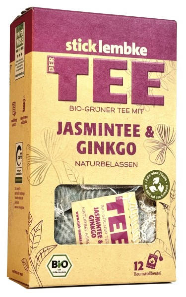 Grüner Tee mit Jasmintee & Ginkgo