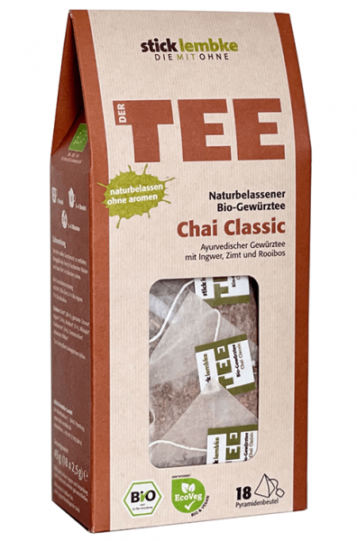 Naturbelassener Bio-Gewürztee Chai Classic