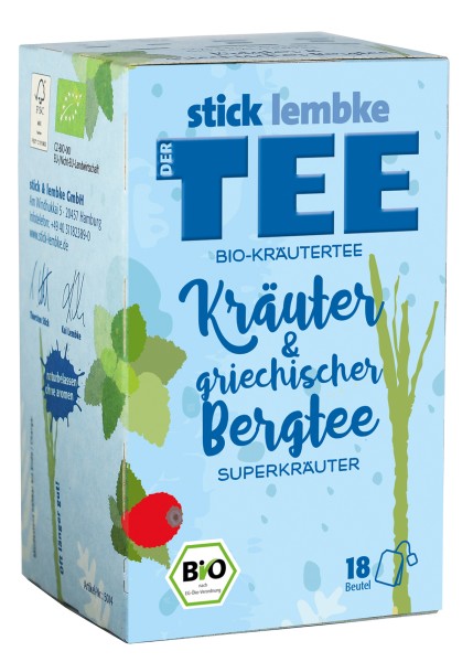 Bio-Kräutertee Kräuter & Griechischer Bergtee