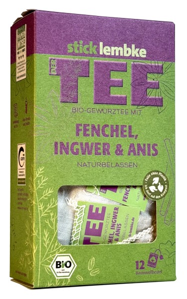 Fenchel, Ingwer & Anis Gewürztee