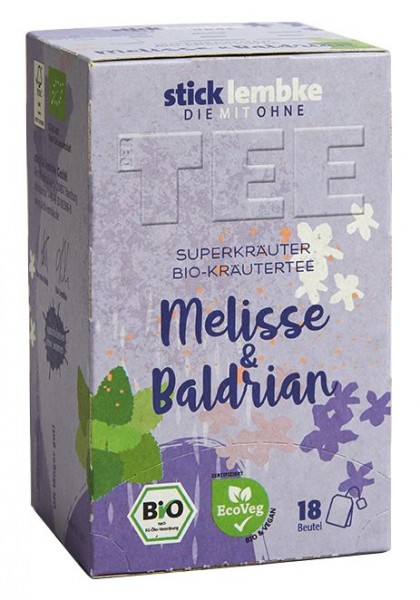 Bio-Kräutertee Melisse Baldrian 