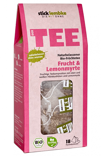 Bio-Früchtetee Frucht & Lemonmyrte