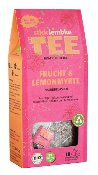 Bio-Früchtetee Frucht & Lemonmyrte