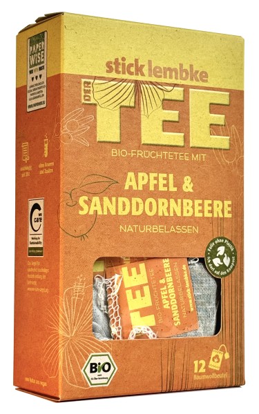Apfel & Sanddornbeere Früchtetee