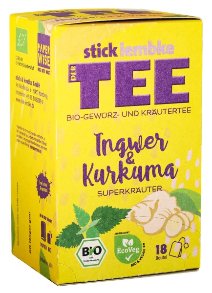 Bio-Gewürz- und Kräutertee